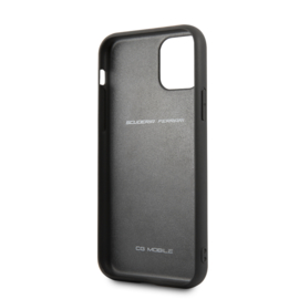 iPhone 11 - HARDCASE - Stripe on track - Black