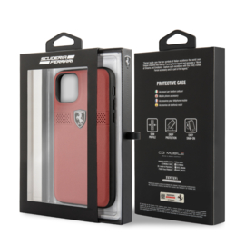 iPhone 11  - HARDCASE - Off Track Grained - Red