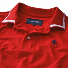 HK6 - Ferrari Polo constructed collar - Red