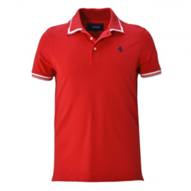 HK6 - Ferrari Polo constructed collar - Red