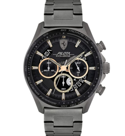 FE0830824 - Ferrari Watch Pilota Evo Bracelet - Gray