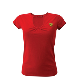 DS7 * Ferrari T-shirt V-hals