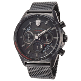 SF0830827 Ferrari Horloge Pilota Mesh