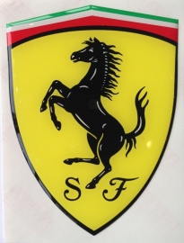 Sticker Scuderia schild - groot