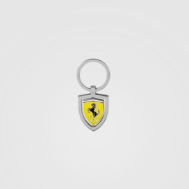 Ferrari Spinner Keyring Silver