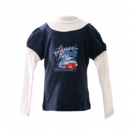 FE1748 Long Sleeve T-shirt voor meisjes - mt 92 t/m 110