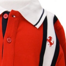 FE1654 Ferrari Baby Polo lange mouw 