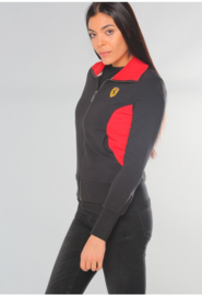 DS8 * Ferrari Dames Sweatvest - zwart