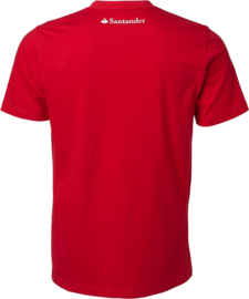 HB8 - Ferrari T-shirt V-hals Santander - Maat XL