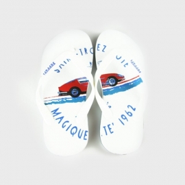  FE2423 Slippers wit - diverse maten