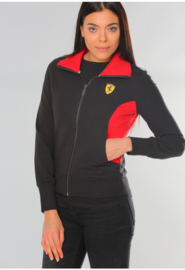 DS8 * Ferrari Dames Sweatvest - zwart