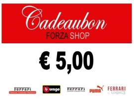 Cadeaubon € 5,-