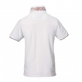 HK6 - Ferrari polo scudetto Flag - White