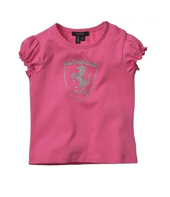 KK6 * Ferrari Glitter T-shirt - pink