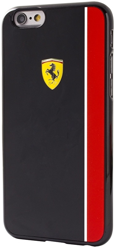 iPhone 6(S) - HARDCASE - Scuderia zwart/rood