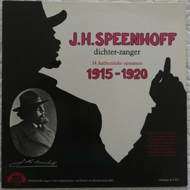 J.H. Speenhoff – Dichter-Zanger, 14 Authentieke Opnamen (1915-1920) (LP) H30