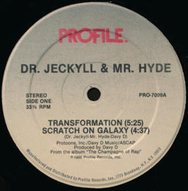 Dr. Jeckyll & Mr. Hyde – Transformation / Scratch On Galaxy (12" Single) T30