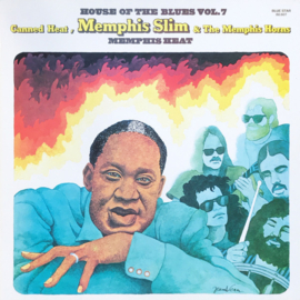 Memphis Slim, Canned Heat, The Memphis Horns – Memphis Heat (LP) A80