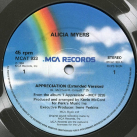 Alicia Myers – Appreciation (12" Single) T10