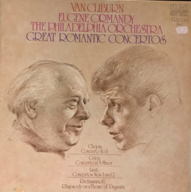 Van Cliburn, Eugene Ormandy, The Philadelphia Orchestra – Great Romantic Concertos (3LP) K70