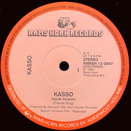 Kasso – Kasso (12" Single) T30