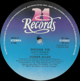 Donna Allen – Serious (12" Single) T20