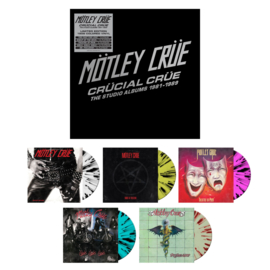 Mötley Crüe - Crucial Crue - the Studio Albums 1981-1989 (BOXSET)