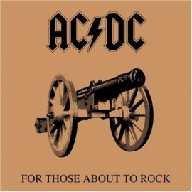AC/DC ‎- For Those About To Rock (We Salute You) (LP)