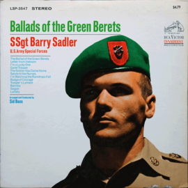 SSgt. Barry Sadler, U.S. Army Special Forces – Ballads Of The Green Berets (LP) J50