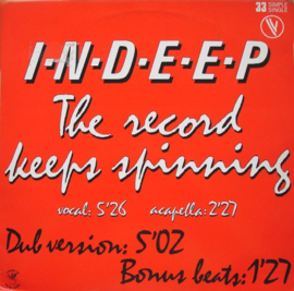 Indeep – The Record Keeps Spinning  (12" Single) T20