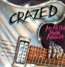 Various – Crazed - An All Out Metal Assault (LP) D20