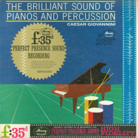 Caesar Giovannini – The Brilliant Sound Of Pianos And Percussion (LP) H40