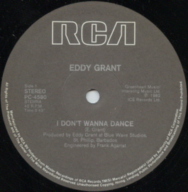 Eddy Grant – I Don't Wanna Dance (12" Single) T40