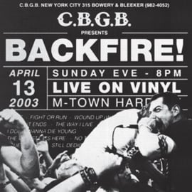 Backfire - Live At CBGB's (LP)