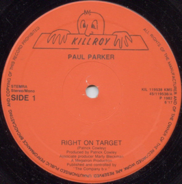 Paul Parker – Right On Target / Pushin Too Hard (12" Single) T50