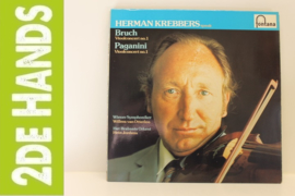 Herman Krebbers ‎– Bruch,. Vioolconcert No. 1 Paganini, Vioolconcert No. 1 (LP) J10