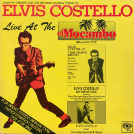 Elvis Costello - Live At The El Mocambo (LP) G10