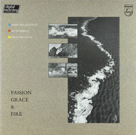 Al Di Meola, John McLaughlin & Paco De Lucia - Passion Grace & Fire (LP) K80