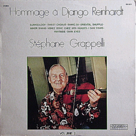 Stéphane Grappelli – Hommage À Django Reinhardt 2 (LP) M40