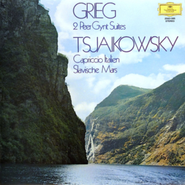 Grieg / Tsjaikowsky – 2 Peer Gynt Suites / Capriccio Italien / Slavische Mars (LP) A80