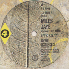 Miles Jaye – Let's Start Over  (12" Single) T10