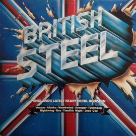 Various – British Steel - England's Latest Heavy Metal Invasion (LP) F10