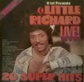 Little Richard – K-tel Presente Little Richard Live! 20 Super Hits (LP) K30