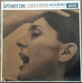 Georgia Brown – September Song (Music Of Kurt Weill) (LP) K20