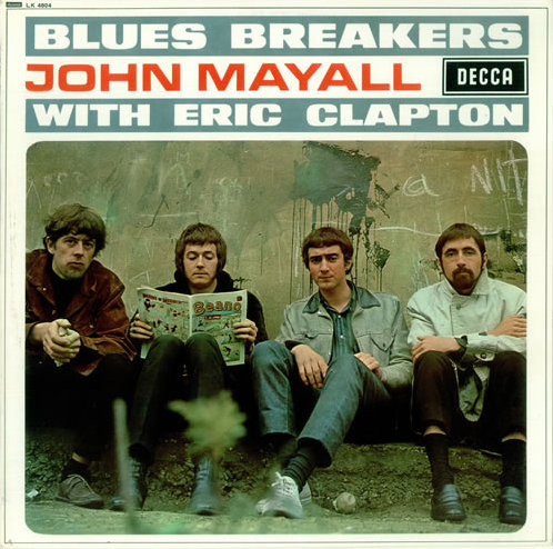 John Mayall With Eric Clapton ‎– Blues Breakers (LP) K30