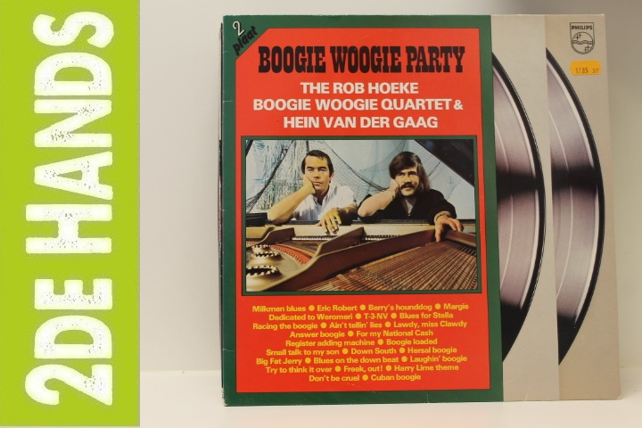 Rob Hoeke Boogie Woogie Quartet, Hein van der Gaag ‎– Boogie Woogie Party (2LP) F70