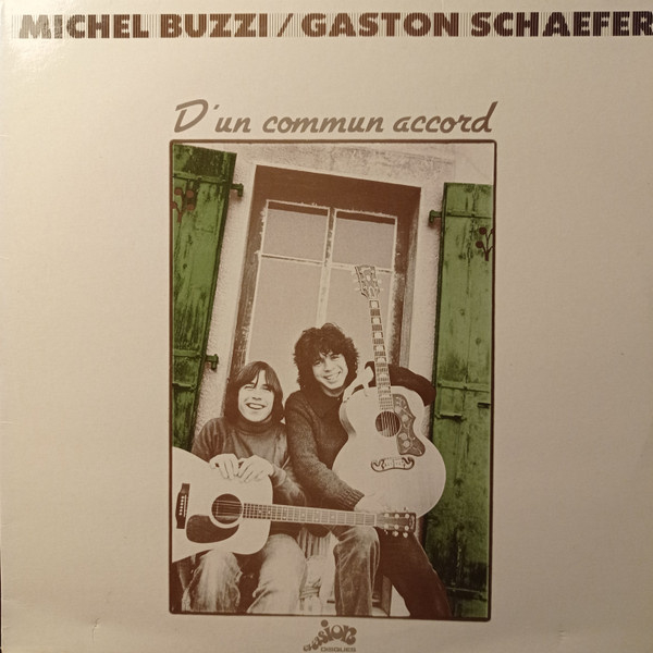 Michel Buzzi / Gaston Schaefer – D'Un Commun Accord (LP) D70