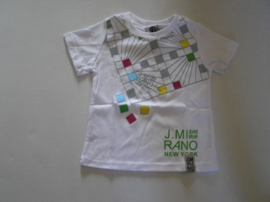 Shirt van J. Mirano wit ZM 1136