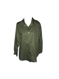 Stretch blouse groen