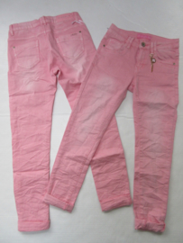 Jeans roze van Mini Mignon B095